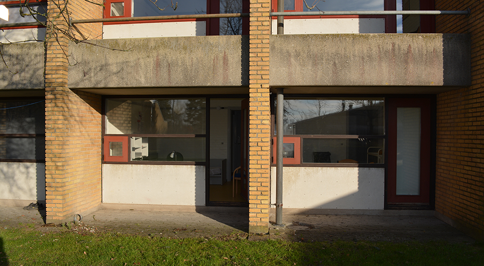 Hovedbygningen på skolehjemmet