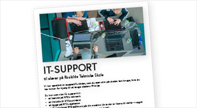 It-support til skolens elever