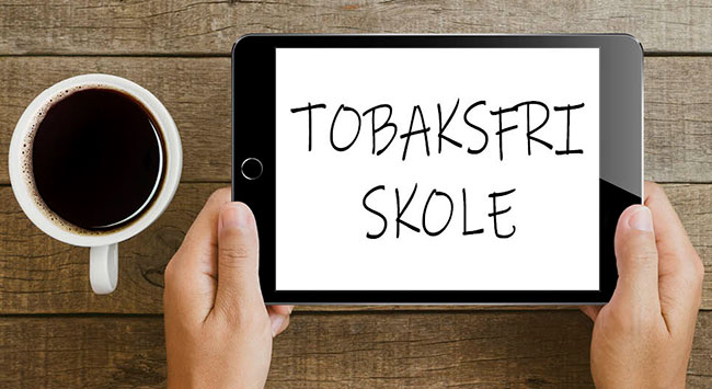 Tobaksfri skole - politik