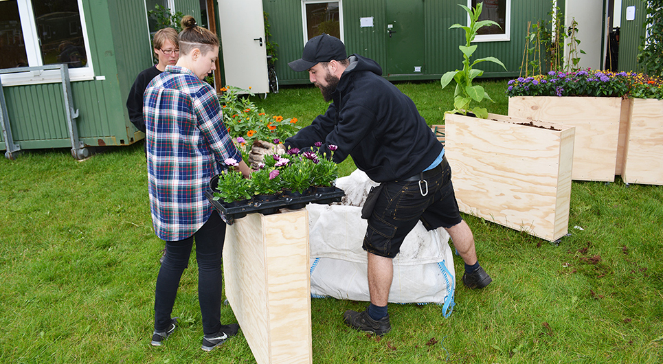 Samarbejdet mellem Roskilde Festival og Roskilde Tekniske Skole omfatter i 2015 bl.a. Artist Village og backstageområdet bag orange scene