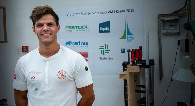 Steffen klar til WorldSkills 2019