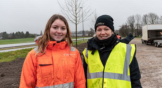 Forskønnelse af indgang Øst til Roskilde Festival samt Vor Frue