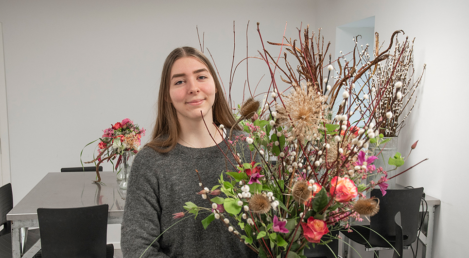 DM i Skills 2022: Mød Amalie, blomsterdekoratør