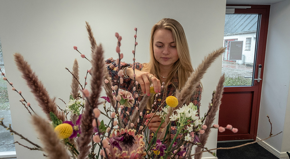 DM i Skills 2022: Mød Emma, blomsterdekoratør 