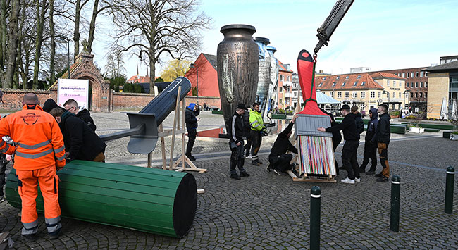 Kæmpeværktøjer i Roskilde 