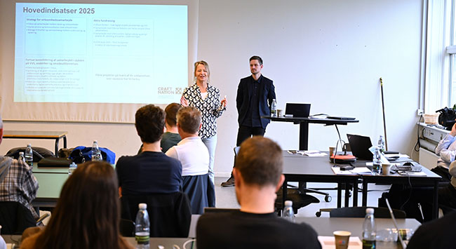 Faglig sparring og inspirerende samtaler til netværksdage 