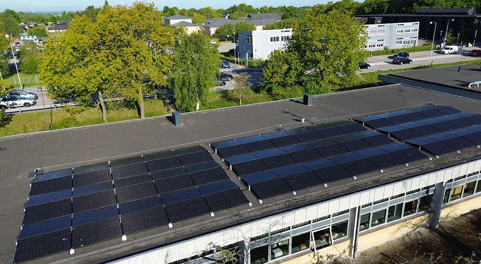 Solcelleanlæg gavner undervisningen