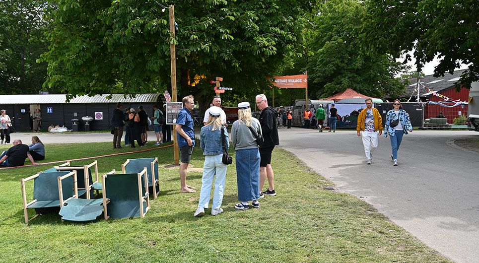 Funktion og fællesskab mødes i designprojekt på Roskilde Festival