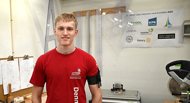 Den sværeste opgave lige op til EuroSkills 2025