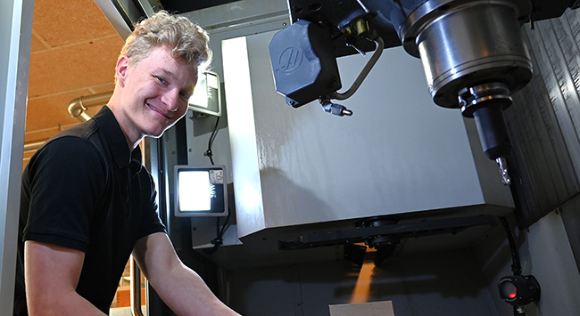 Jeppe har fræset sig til DM i Skills 2026