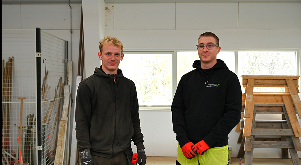 Peter og Anton træner til DM i Skills 2026