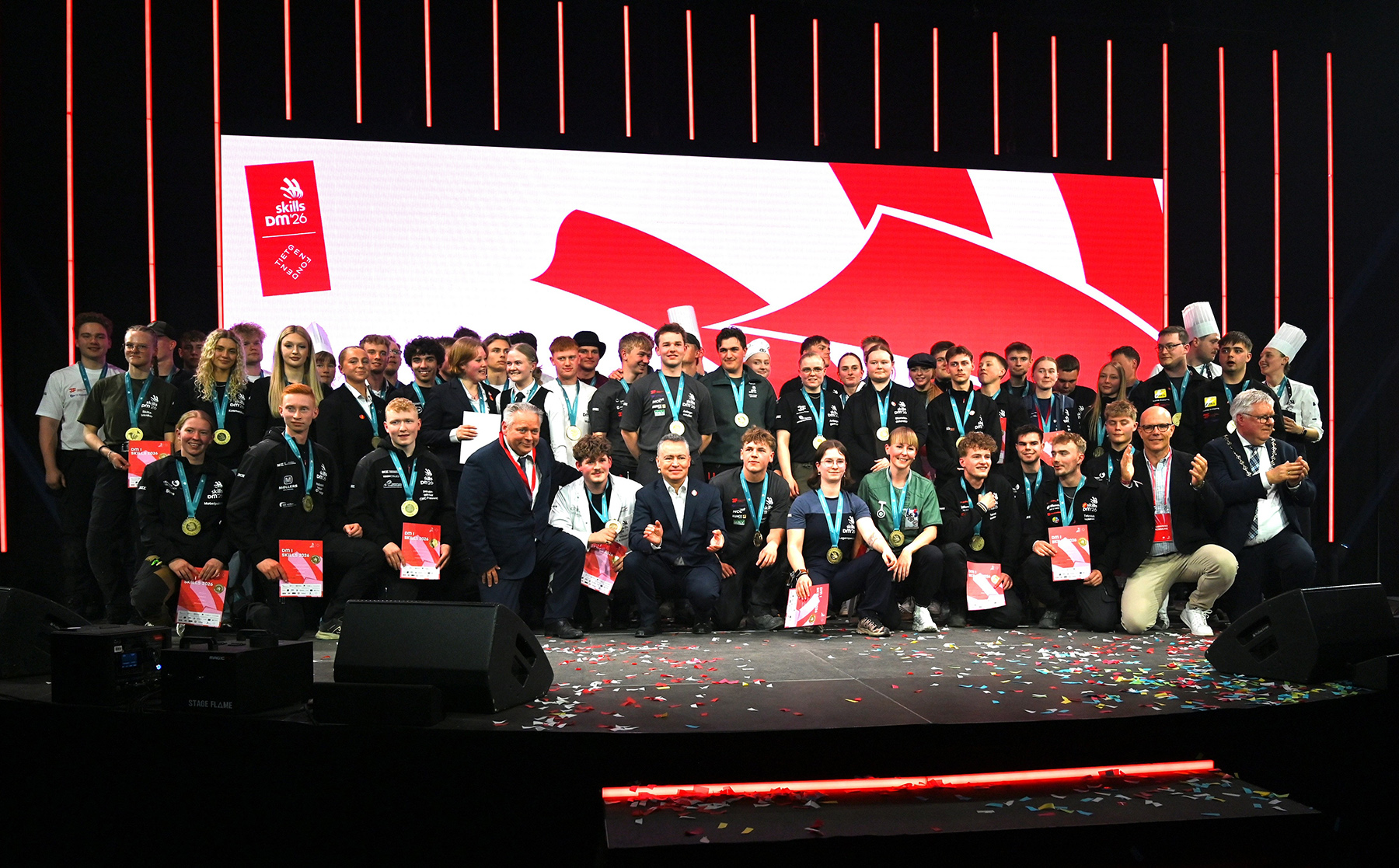 Medaljer Til Roskilde Tekniske Skole Ved Dm I Skills 1