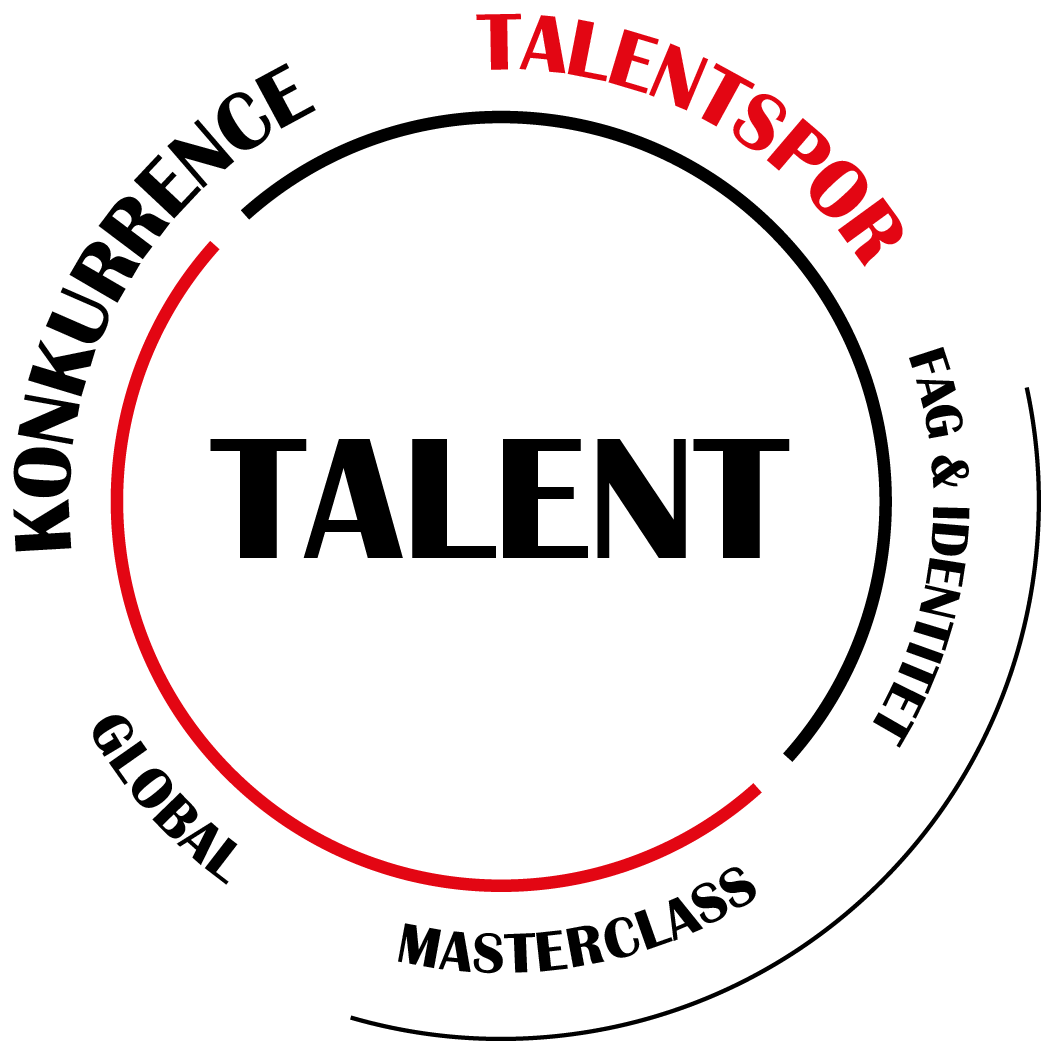 Logo for talentarbejdet på Roskilde Tekniske Skole