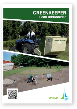 Folder om uddannelsen til greenkeeper